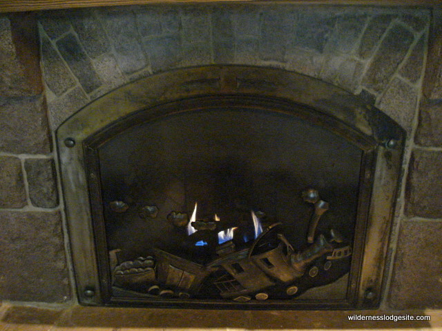 Fireplace in the Carolwood Pacific Room